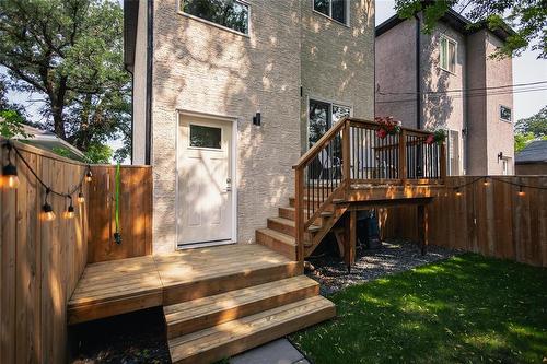 146 Pilgrim Avenue, Winnipeg, MB - Outdoor With Deck Patio Veranda With Exterior