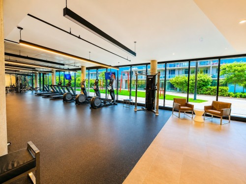 Salle d'exercice - 211-200 Boul. Marcel-Laurin, Montréal (Saint-Laurent), QC - Indoor Photo Showing Gym Room