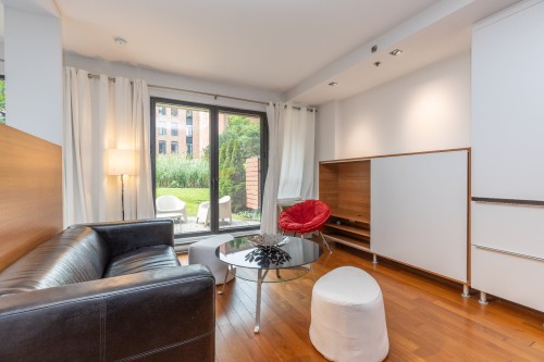 Salon - 102-400 Rue De L'Inspecteur, Montréal (Le Sud-Ouest), QC - Indoor Photo Showing Living Room