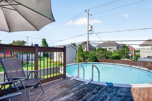 Piscine - 288 Av. Du Semoir, Québec (Beauport), QC - Outdoor With Above Ground Pool With Exterior
