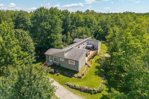 Aerial View - 1115  - 1117 Ch. Alfred-Desrochers, Orford, QC - Outdoor With View