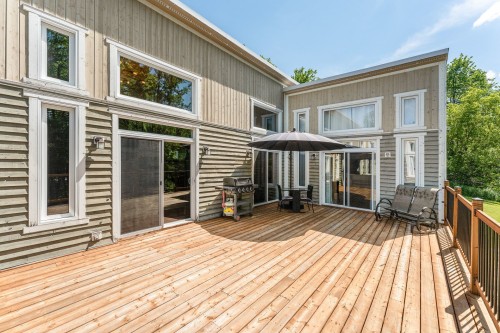 Balcony - 1115  - 1117 Ch. Alfred-Desrochers, Orford, QC - Outdoor With Deck Patio Veranda With Exterior