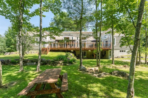 Exterior - 1115  - 1117 Ch. Alfred-Desrochers, Orford, QC - Outdoor With Deck Patio Veranda