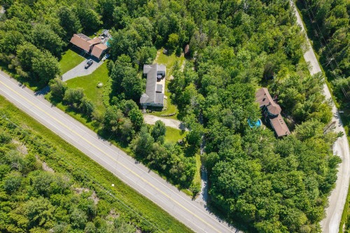 Aerial View - 1115  - 1117 Ch. Alfred-Desrochers, Orford, QC - Outdoor With View