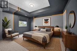 Primary bedroom - virtually staged - 
