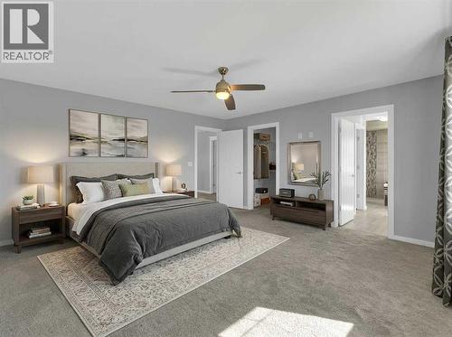 virtual staging - 25 Lazaro Close, Red Deer, AB 