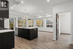Kitchen to open living area - 