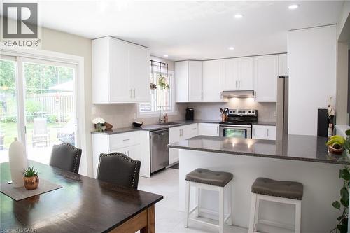 Kitchen beautifully updated in 2025 - 294 South Drive, Simcoe, ON 