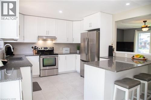 Replaced the old version with a modern white Kitchen - 294 South Drive, Simcoe, ON 