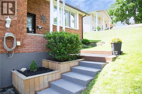 Fresh new flower boxes - 294 South Drive, Simcoe, ON 