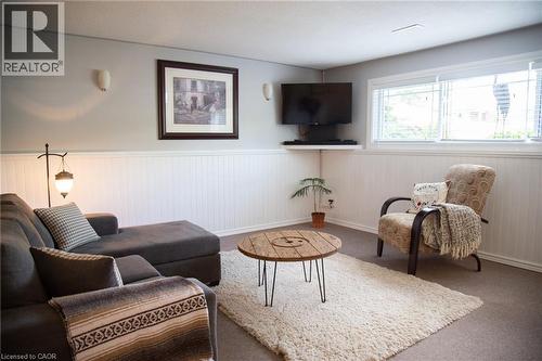 Large windows in the lower level Rec Room - 294 South Drive, Simcoe, ON 