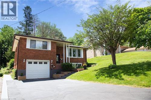 Concrete retaining wall built 2 years ago. - 294 South Drive, Simcoe, ON 