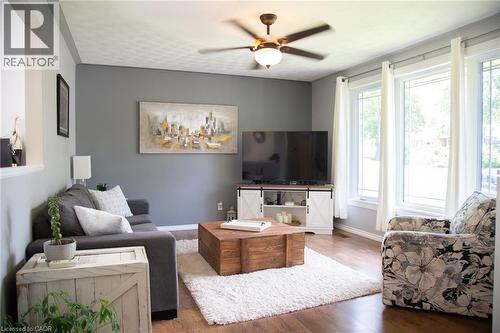 Bright Living Room with newer windows (2020) - 294 South Drive, Simcoe, ON 