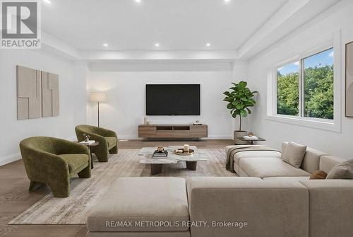 Virtual stages living room - 55 Russ Street, Cambridge, ON 