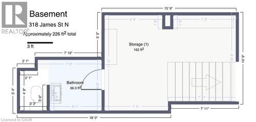 Floor plan - 318 James Street N, Hamilton, ON 