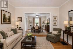 Virtually staged living/dining room - 