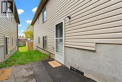 Basement unit entrance - 