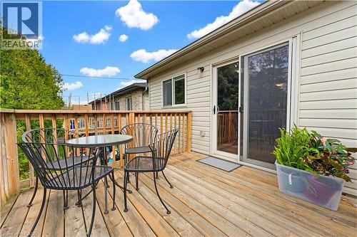 399 Greenfield Avenue, Kitchener, ON - Outdoor With Deck Patio Veranda With Exterior