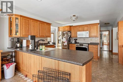 5760 Wayne, Lasalle, ON - Indoor Photo Showing Kitchen With Double Sink
