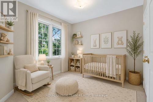 Virtually Staged Den - 1115 Grenon Avenue, Ottawa, ON 