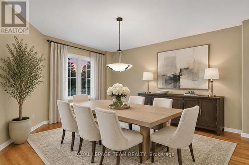 Virtually Staged Dining Room - 1115 Grenon Avenue, Ottawa, ON 