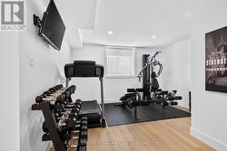Gym could also be used as a home office - 
