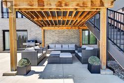 Lower covered patio - 