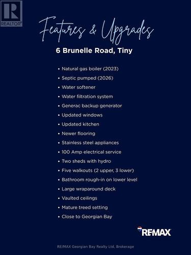 6 Brunelle Road, Tiny, ON 