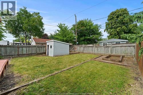 1330 Central Avenue, Windsor, ON - Outdoor With Backyard