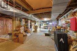 Insulated studded unfinished basement - 