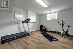 gym in basement - 