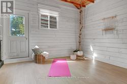yoga room/can easily be converted back to garage - 