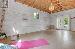 yoga room/can easily be converted back to garage - 