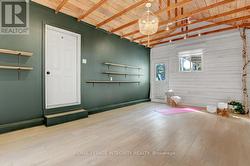yoga room/can easily be converted back to garage - 