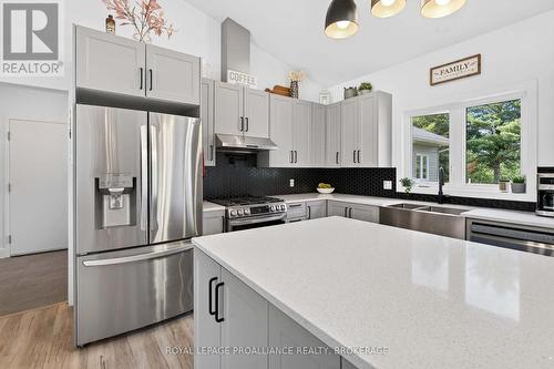 499 Bush Road, Rideau Lakes, ON - Indoor Photo Showing Kitchen With Double Sink