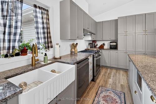 499 Bush Road, Rideau Lakes, ON - Indoor Photo Showing Kitchen With Double Sink