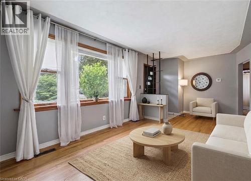 Living Room virtually staged - 87 Cassino Avenue, Guelph, ON - Indoor Photo Showing Living Room