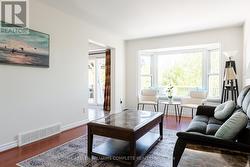 Large bay window facing Black Creek - 