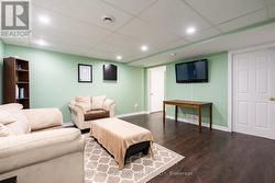 Huge basement den - 