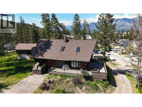 Aerial - 1600 14Th Street, Invermere, BC 