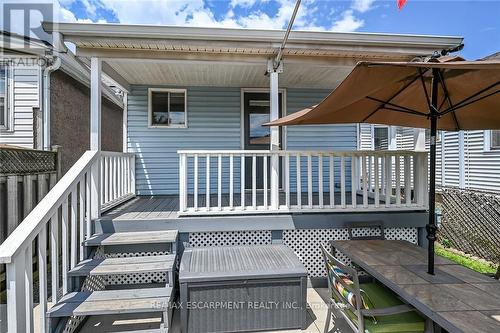 184 London Street N, Hamilton, ON - Outdoor With Deck Patio Veranda