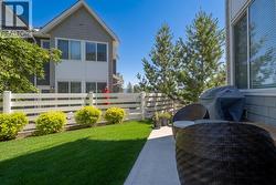 Fenced in backyard accessible from the main floor - 