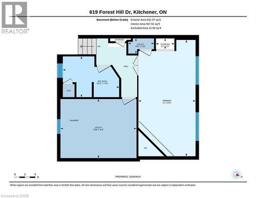 Floor plan - 619 Forest Hill Drive, Kitchener, ON 