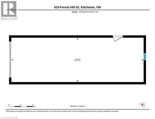 Floor plan - 619 Forest Hill Drive, Kitchener, ON 