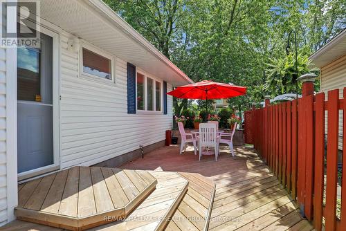 access to the terrace from kitchen door - 3242 Albion Road S, Ottawa, ON 