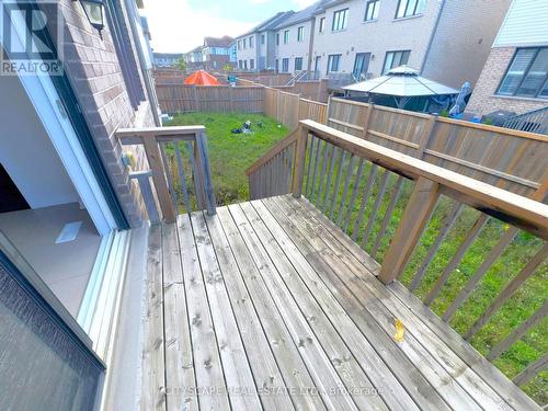 Walk out from Kitchen/Breakfast Area to Balcony - 16 Pagebrook Crescent, Hamilton, ON 