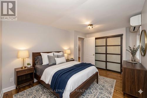 Virtually staged - primary bedroom - 4 Queen Mary Street, Ottawa, ON 