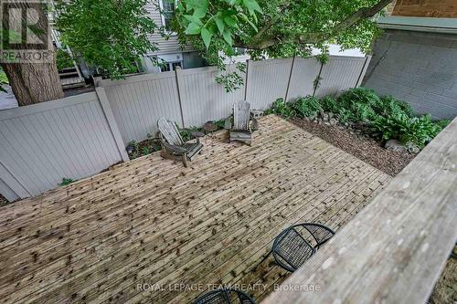 View of lower deck - 4 Queen Mary Street, Ottawa, ON 