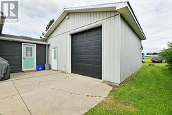 Large heated garage - 