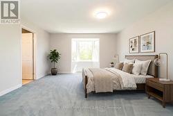 Primary bedroom *virtually styled - 